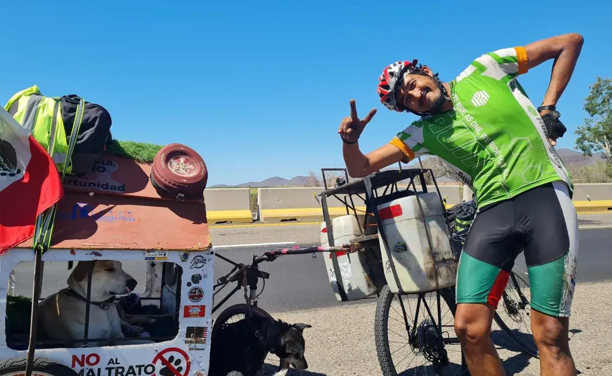 La historia de Pepe comienza en 2015, cuando decidió dejar atrás la rutina diaria y dedicarse a recorrer México en bicicleta.