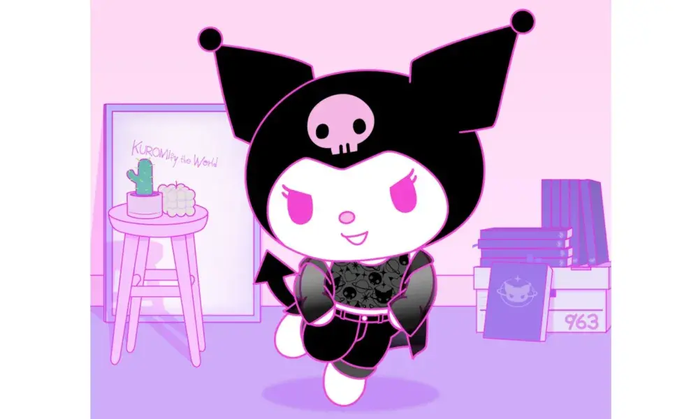 aplicar regraLa verdadera historia de Kuromi, la amiga rebelde de Hello Kitty kuromi-bailando