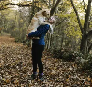 El amor al perro es incondicional. Foto: Pexels/Humphrey Muleba